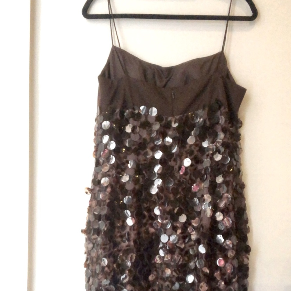 Vintage 90s Cheetah Sequin Dress